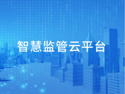 智慧监管云平台